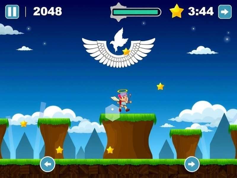 Angelic Dash Master Gameplay Screenshot